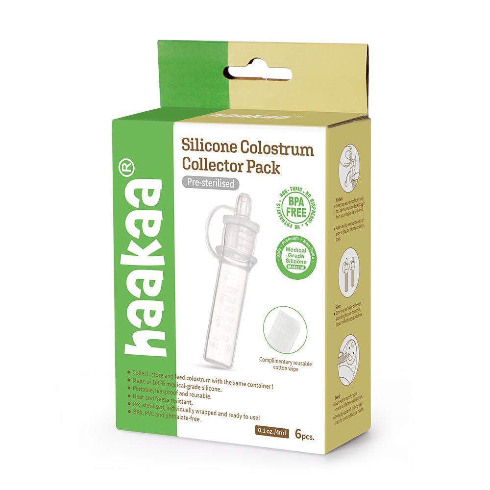 Haakaa Pre-sterilised Silicone Colostrum Collector | 6pk by Haakaa.