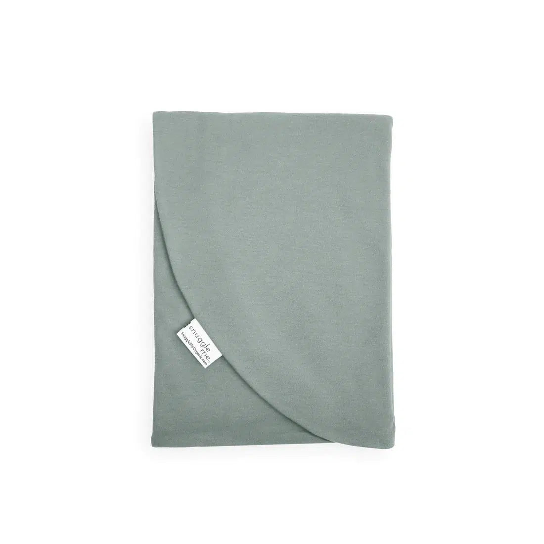 A Snuggle Me Lounger Cover | Slate with a tag on it.