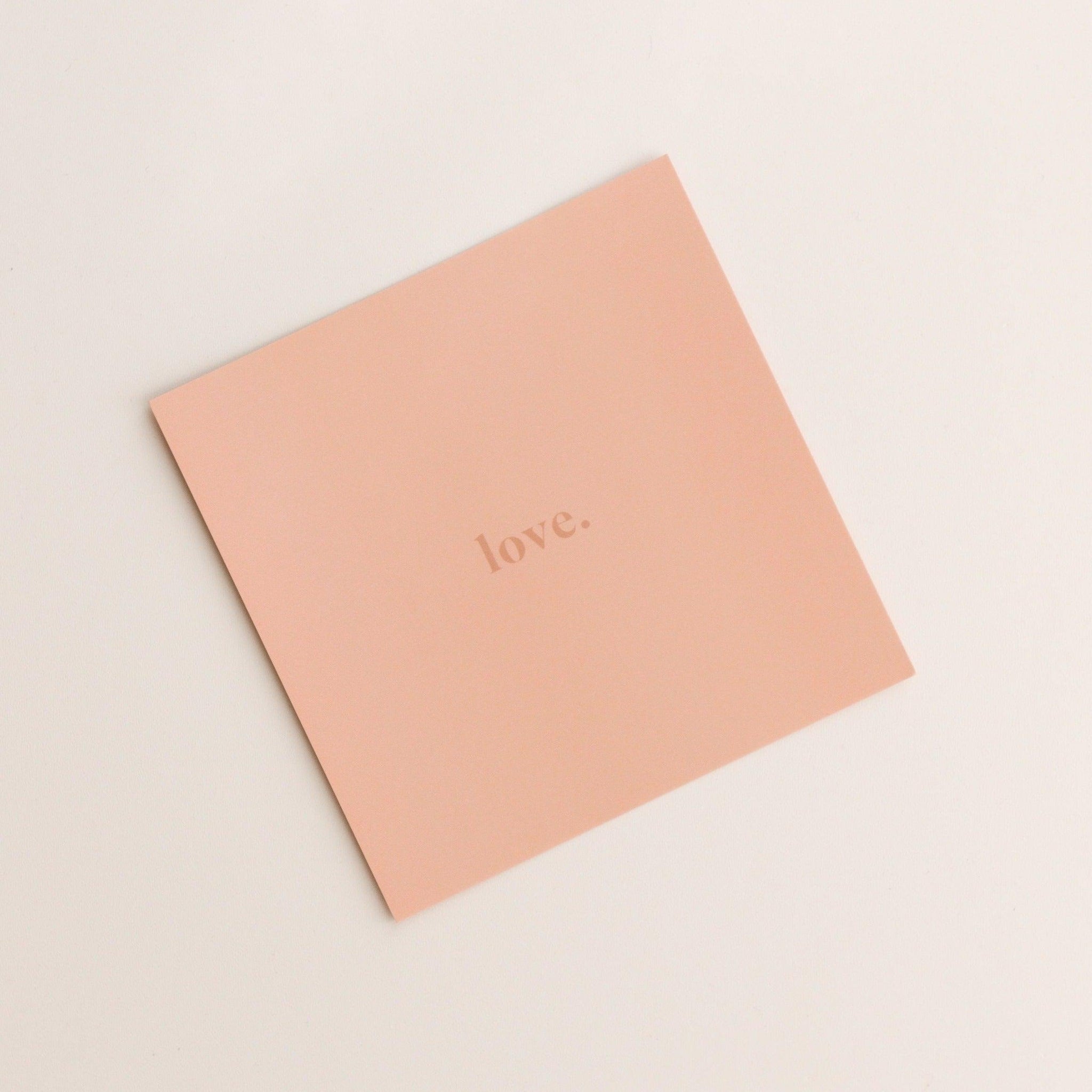love | gift card