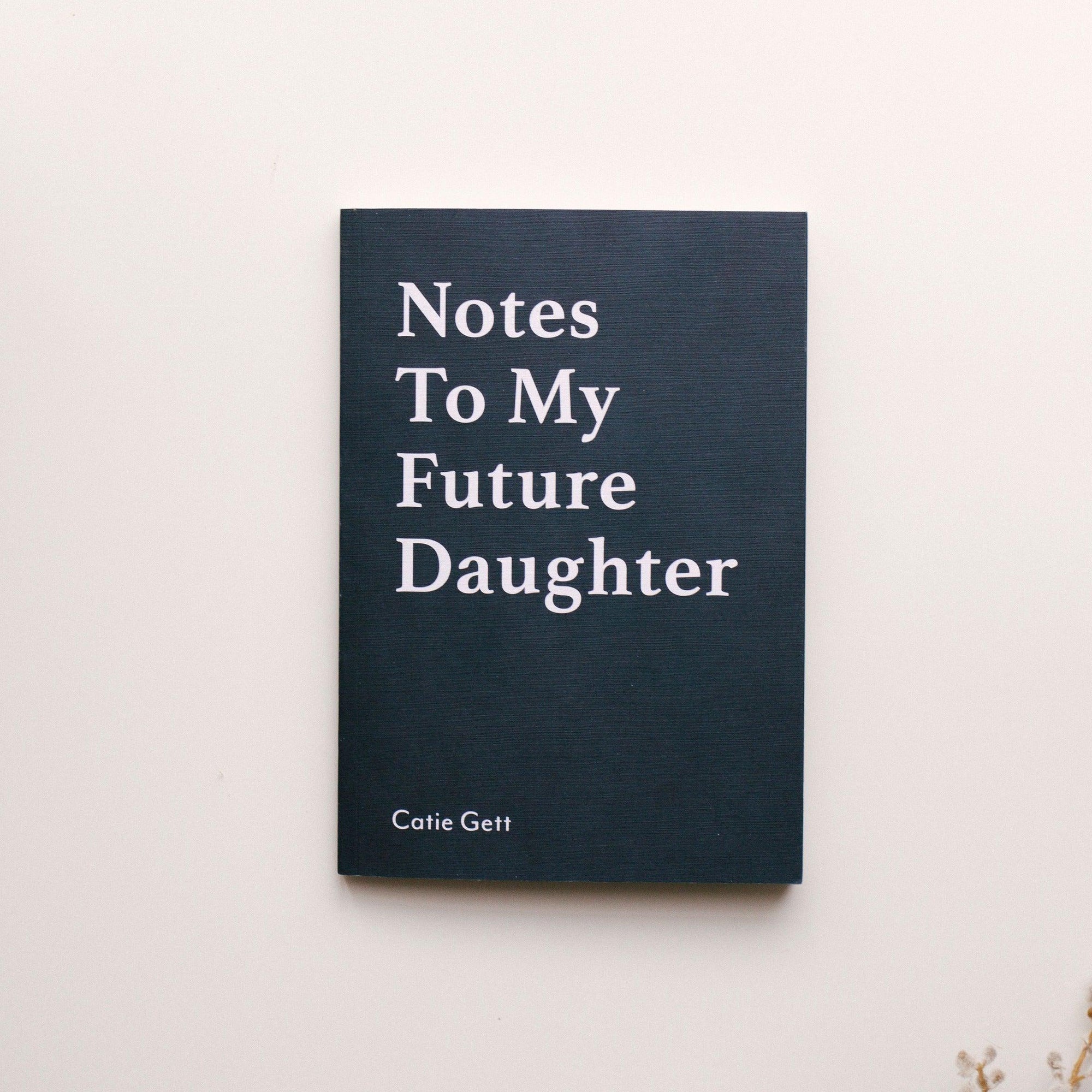 Notes for women to read to their daughters, sisters and most importantly themselves.  Woven through striking artwork these notes will move you: you'll laugh, cry and most importantly, you'll feel hopeful for a beautiful and safe future for our daughters.